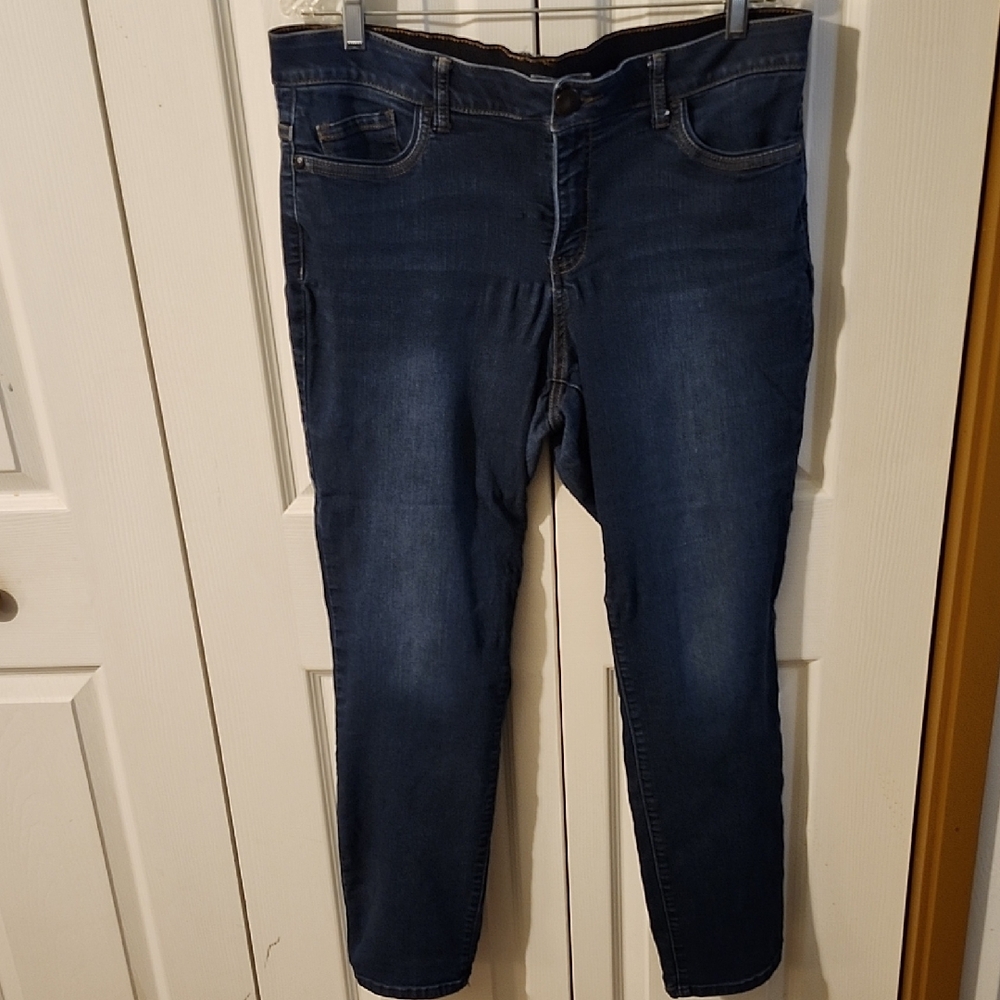 Christopher & Banks Dark Blue Skinny Jeans